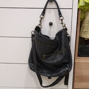 Liebeskind Hobo Convertible Leather Bag